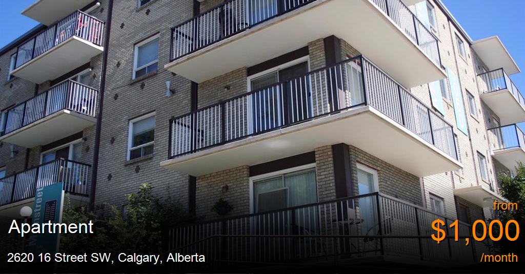 2620 16 street sw, calgary Apartment for Rent