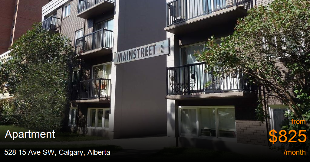 528 15 ave sw, calgary Apartment for Rent
