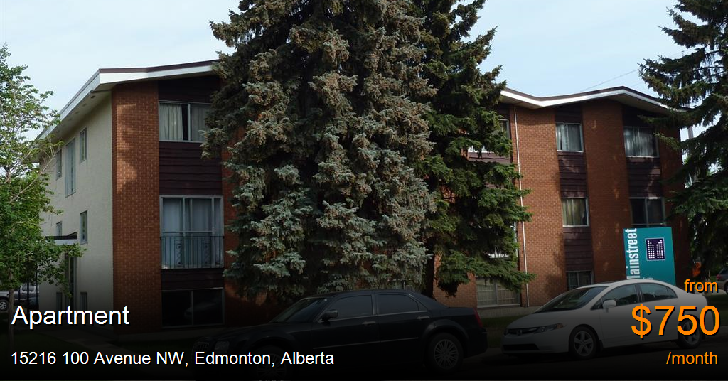 15216 100 avenue nw, edmonton Apartment for Rent
