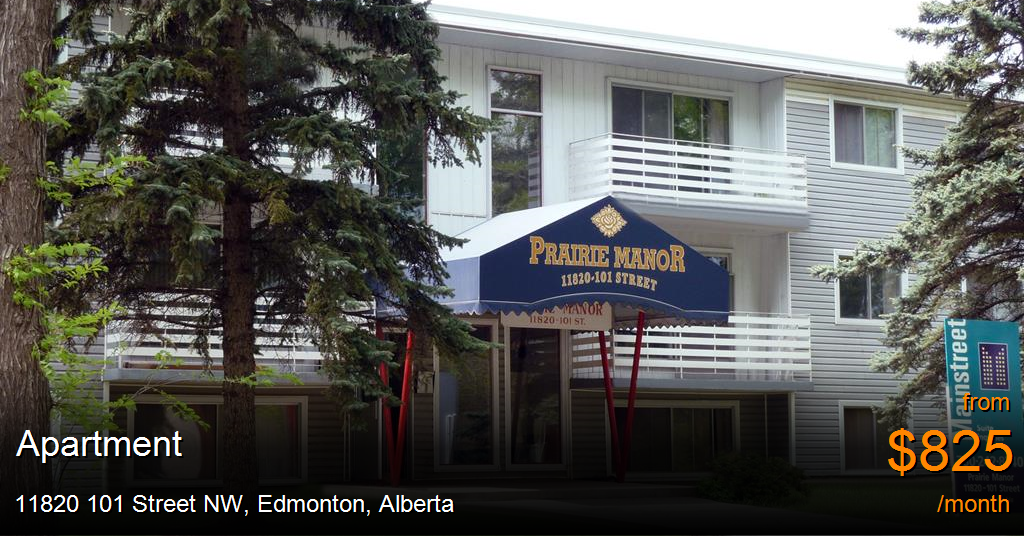 11820 101 street nw, edmonton Apartment for Rent