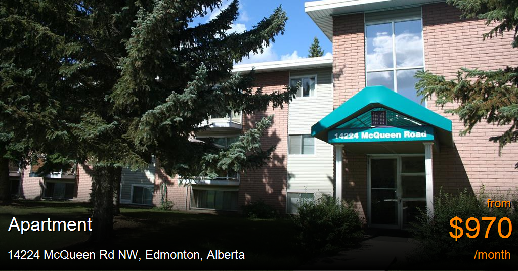 14224 mcqueen rd nw, edmonton Apartment for Rent