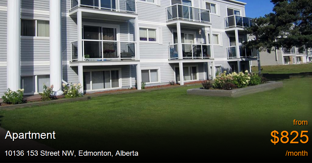 10136 153 street nw, edmonton Apartment for Rent