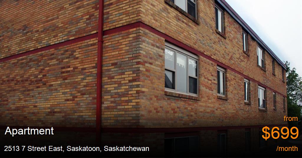 2513 7 street east, saskatoon Apartment for Rent