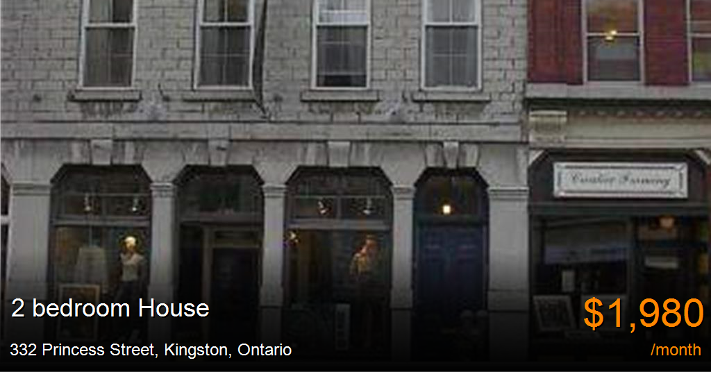 332 princess street, kingston House for Rent