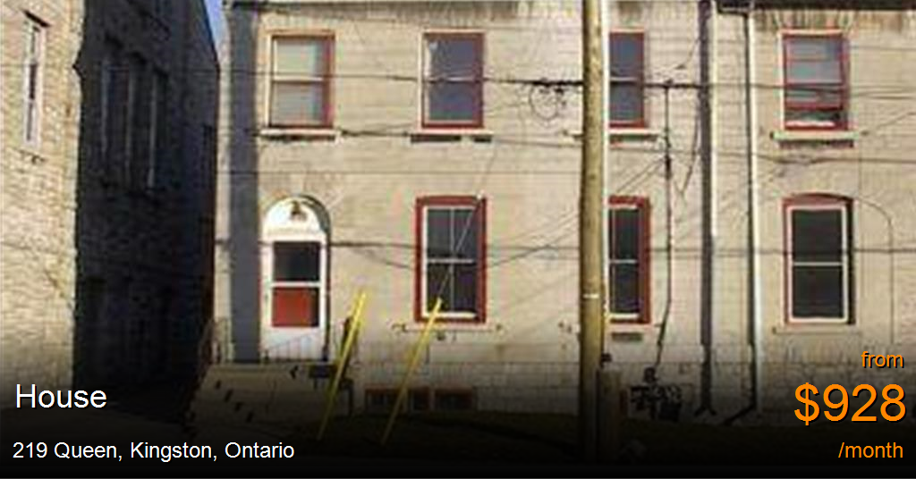 219 queen, kingston House for Rent