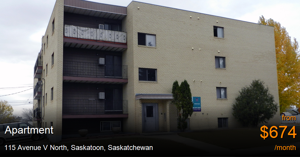 115 avenue v north, saskatoon Apartment for Rent