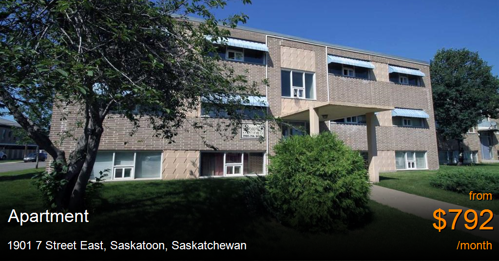 1901 7 street east, saskatoon Apartment for Rent
