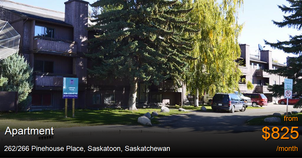 262/266 pinehouse place, saskatoon Apartment for Rent