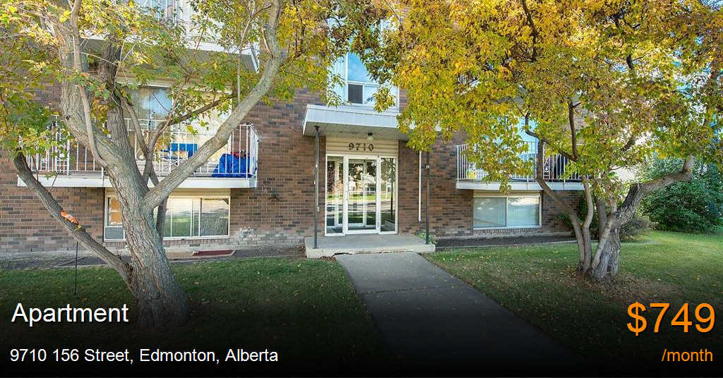 9710 156 street, edmonton Apartment for Rent