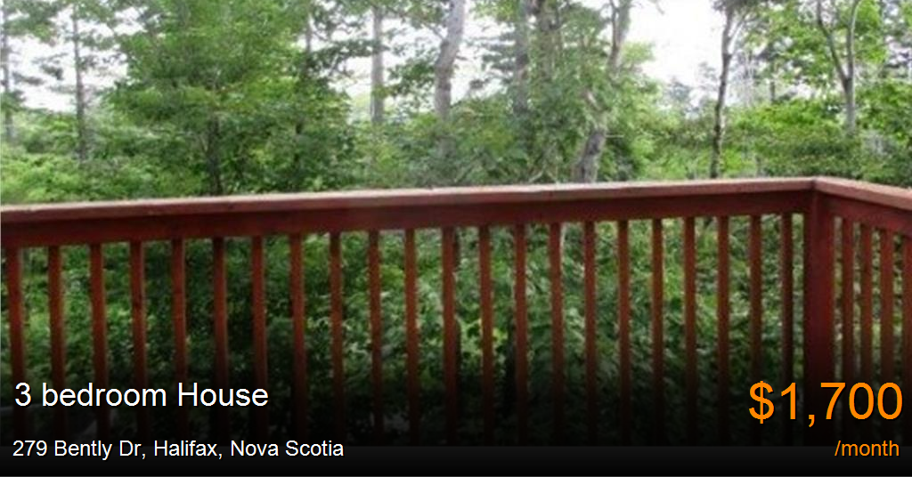 279 bently dr, halifax House for Rent