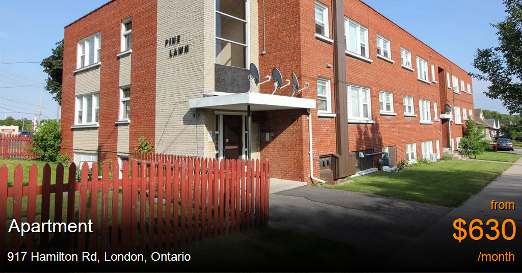 917 hamilton rd, london Apartment for Rent