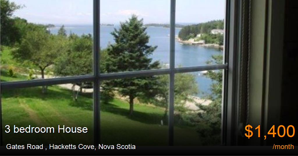 gates road, hacketts cove House for Rent