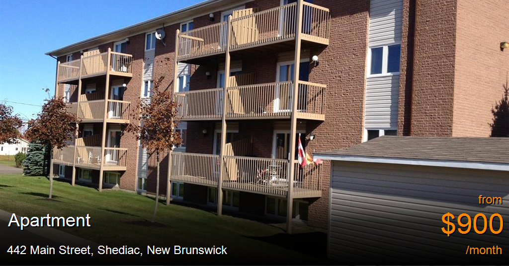 442 main street, shediac Apartment for Rent