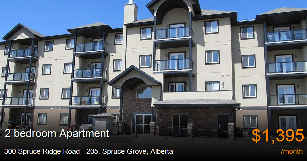 300 spruce ridge road 205, spruce grove Apartment for Rent