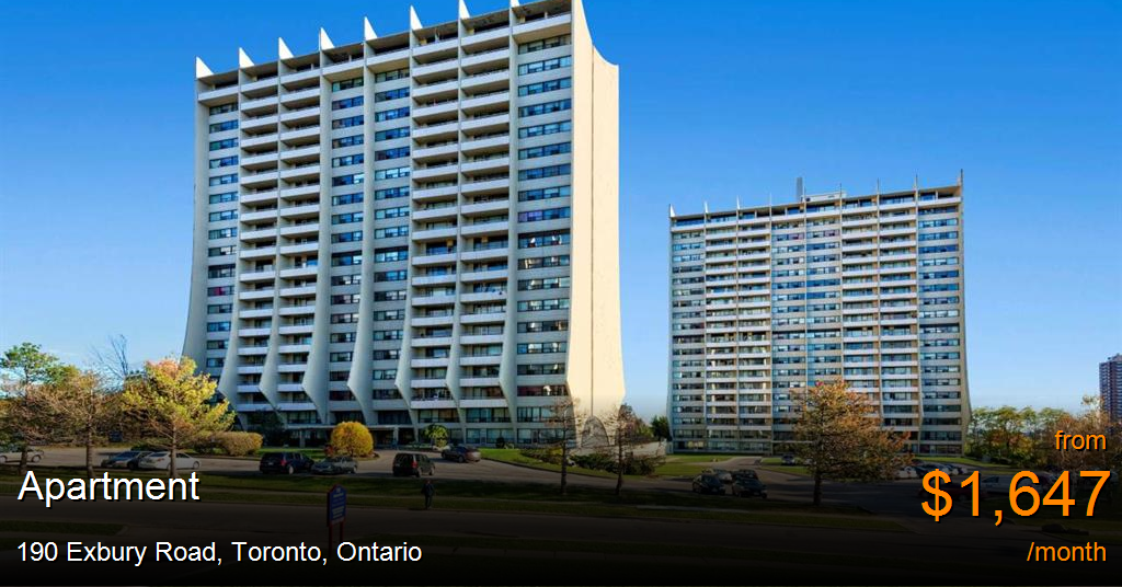 190 Exbury Road, Toronto Apartment for Rent