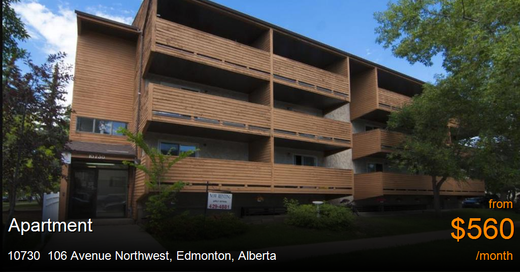 10730 106 avenue northwest, edmonton Apartment for Rent