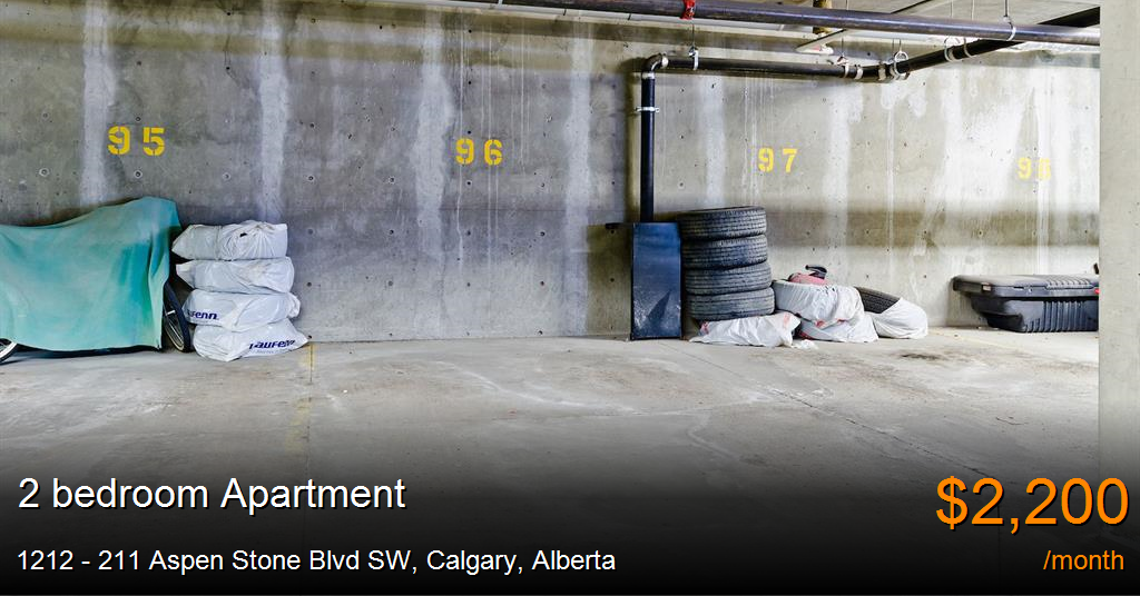 1212 211 aspen stone blvd sw, calgary Apartment for Rent
