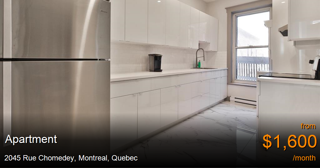 2045 rue chomedey, montreal Apartment for Rent