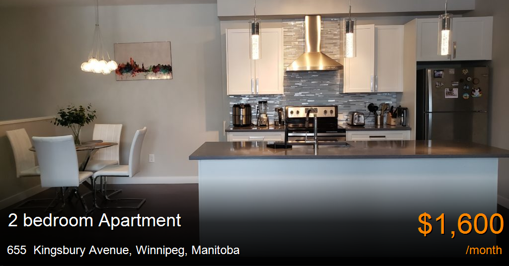 655 kingsbury avenue, winnipeg Apartment for Rent