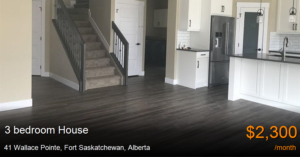 41 wallace pointe, fort saskatchewan House for Rent