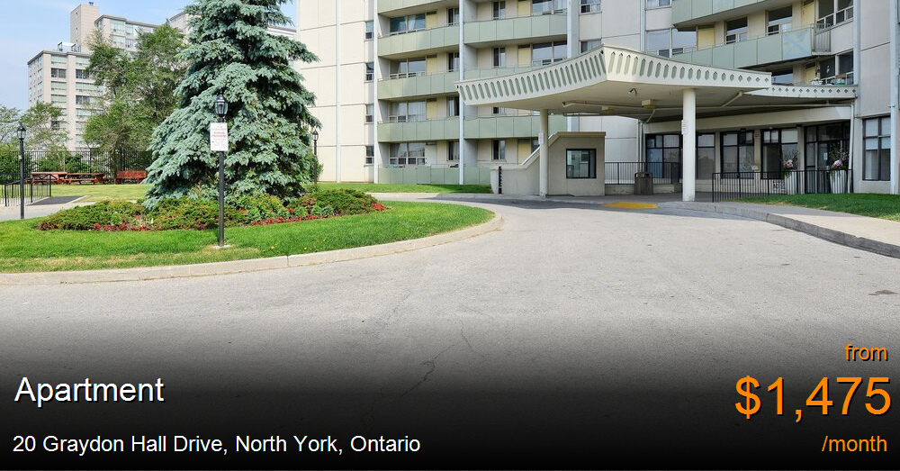 20 graydon hall drive, north york Apartment for Rent