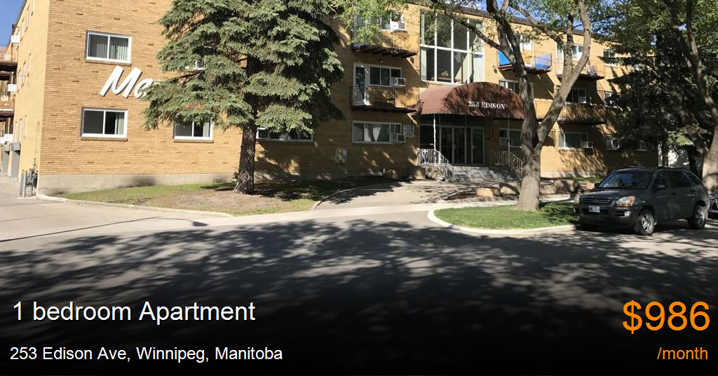 253 edison ave, winnipeg Apartment for Rent
