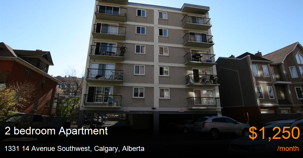 1331 14 avenue southwest, calgary Apartment for Rent
