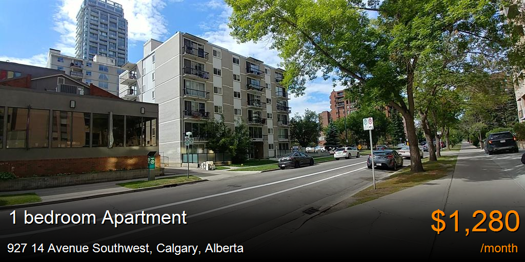 927 14 avenue southwest, calgary Apartment for Rent