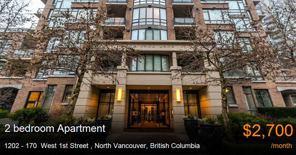 1202 170 west 1st street, north vancouver Apartment for Rent