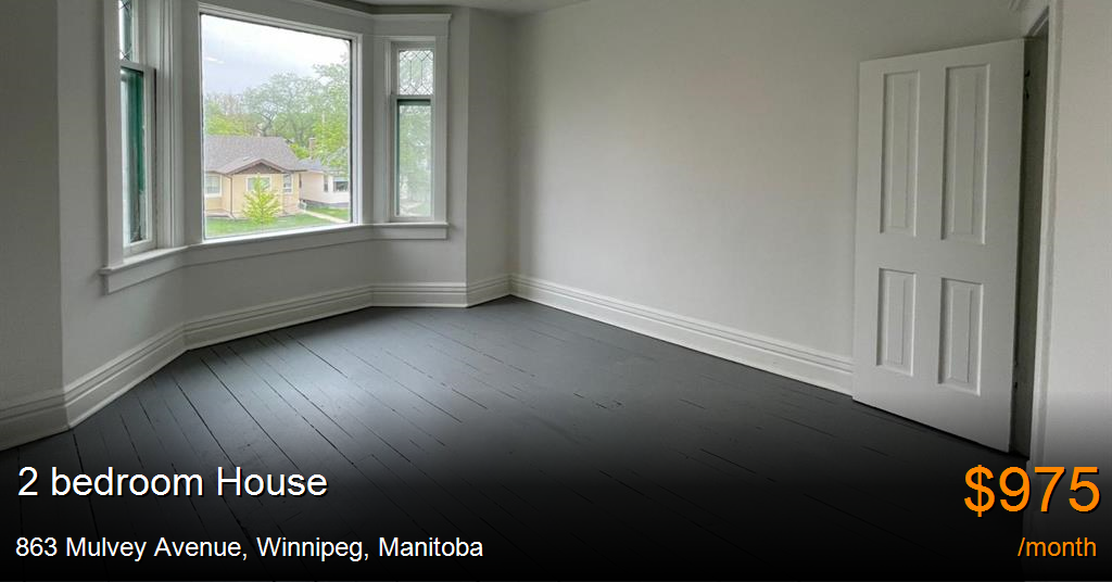 863 mulvey avenue, winnipeg House for Rent