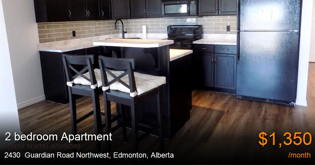 2430 guardian road northwest, edmonton Apartment for Rent