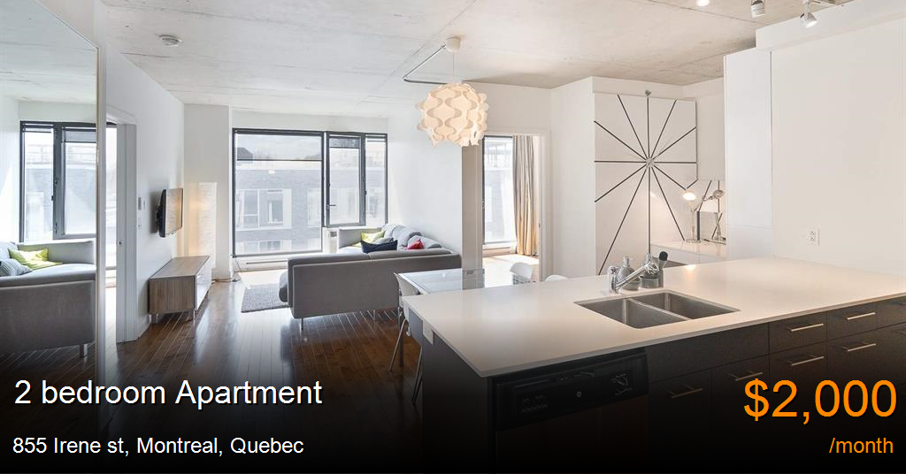 855 irene st, montreal Apartment for Rent
