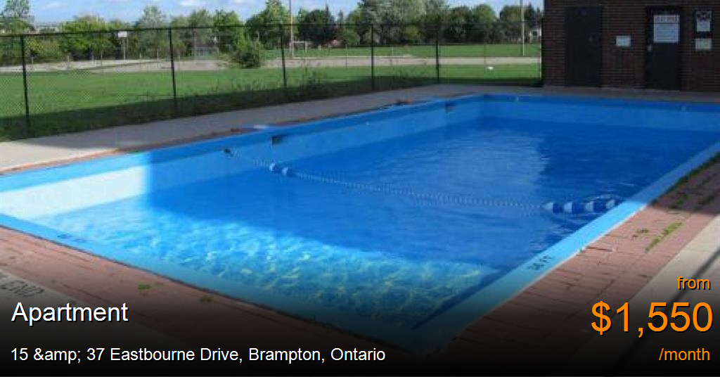 15 & 37 Eastbourne Drive, Brampton Apartment for Rent