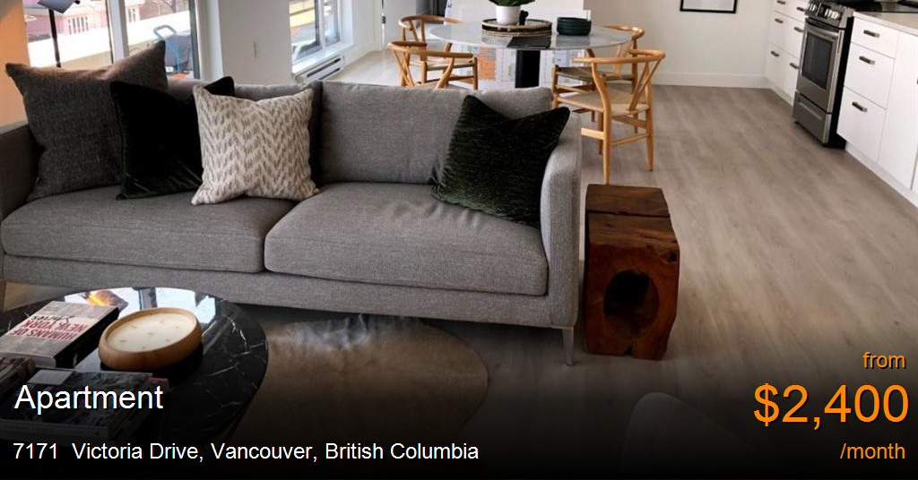 7171 victoria drive, vancouver Apartment for Rent