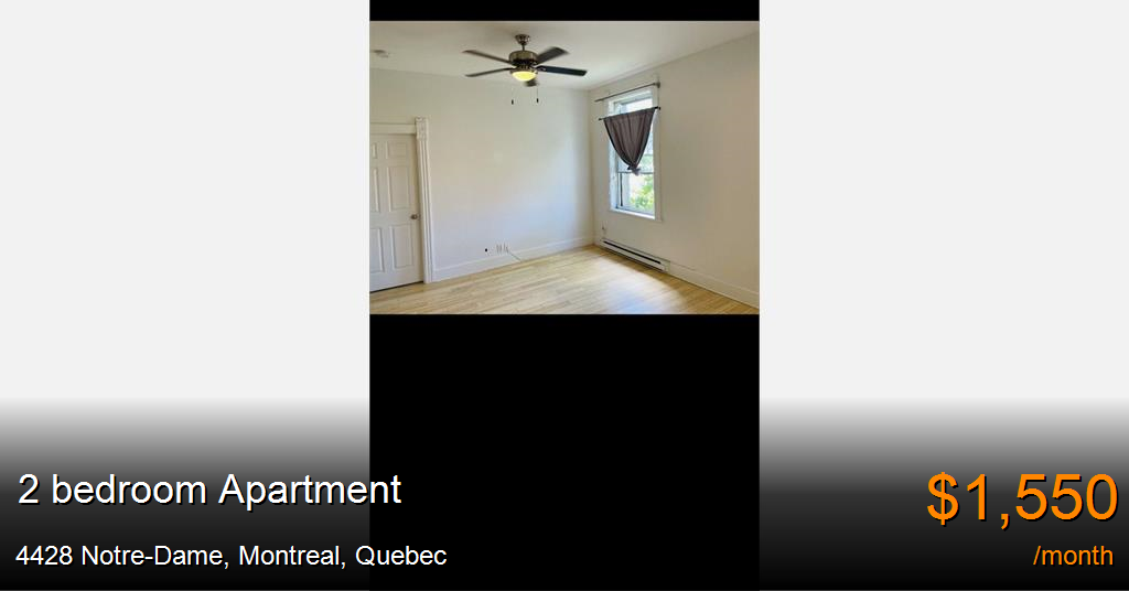 4428 notredame, montreal Apartment for Rent