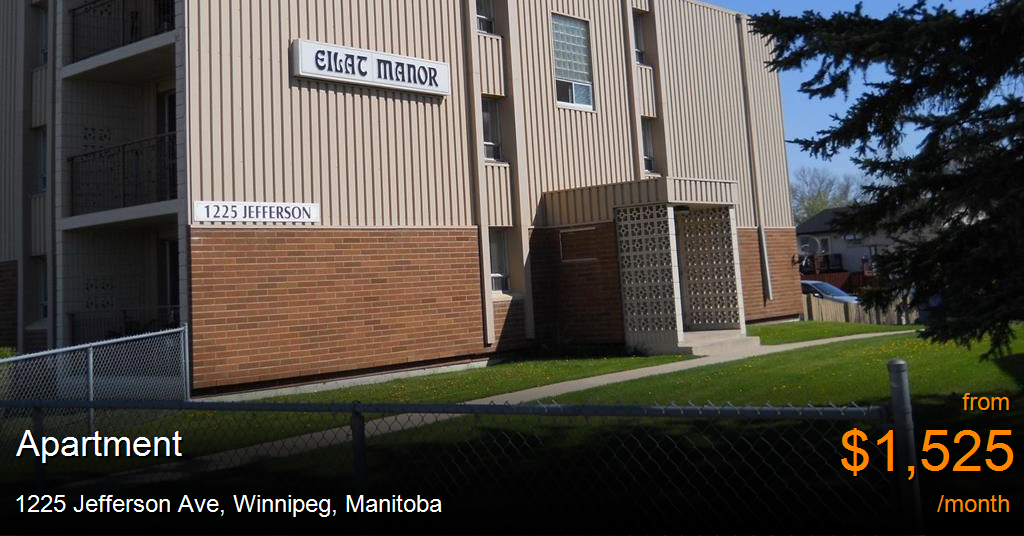 1225 jefferson ave, winnipeg Apartment for Rent