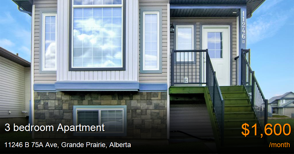 11246 b 75a ave, grande prairie Apartment for Rent