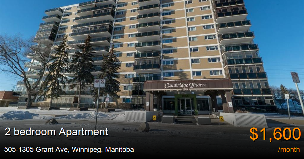 5051305 grant ave, winnipeg Apartment for Rent