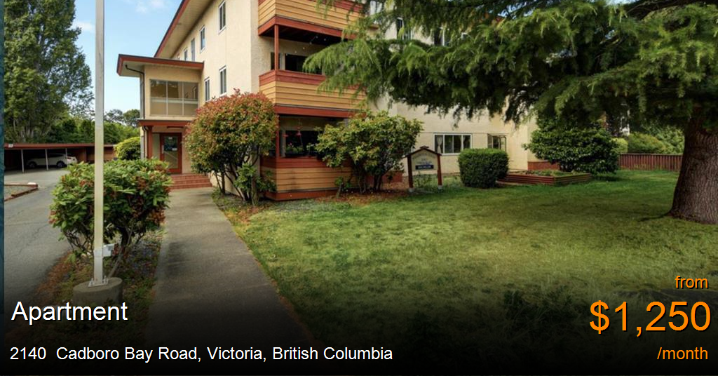 2140 cadboro bay road, victoria Apartment for Rent