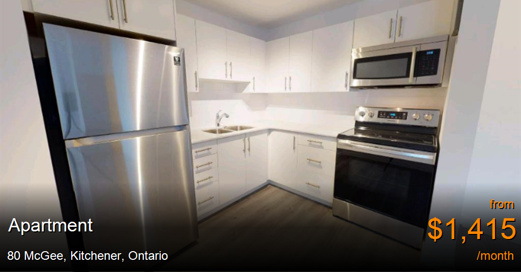 80 mcgee, kitchener Apartment for Rent