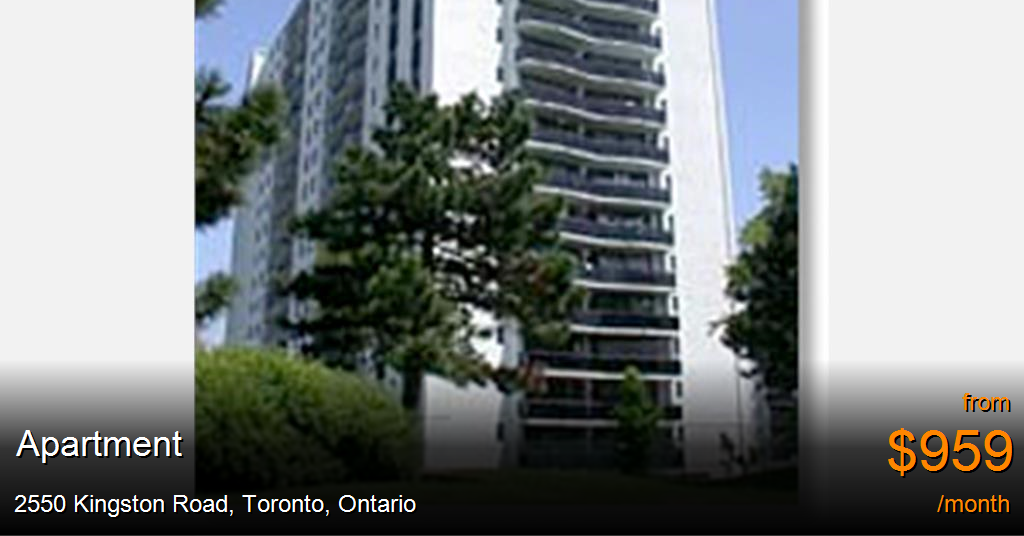 2550 kingston road, toronto Apartment for Rent