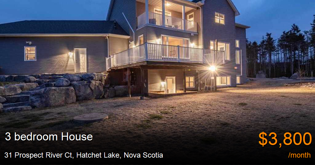 31 prospect river ct, hatchet lake House for Rent