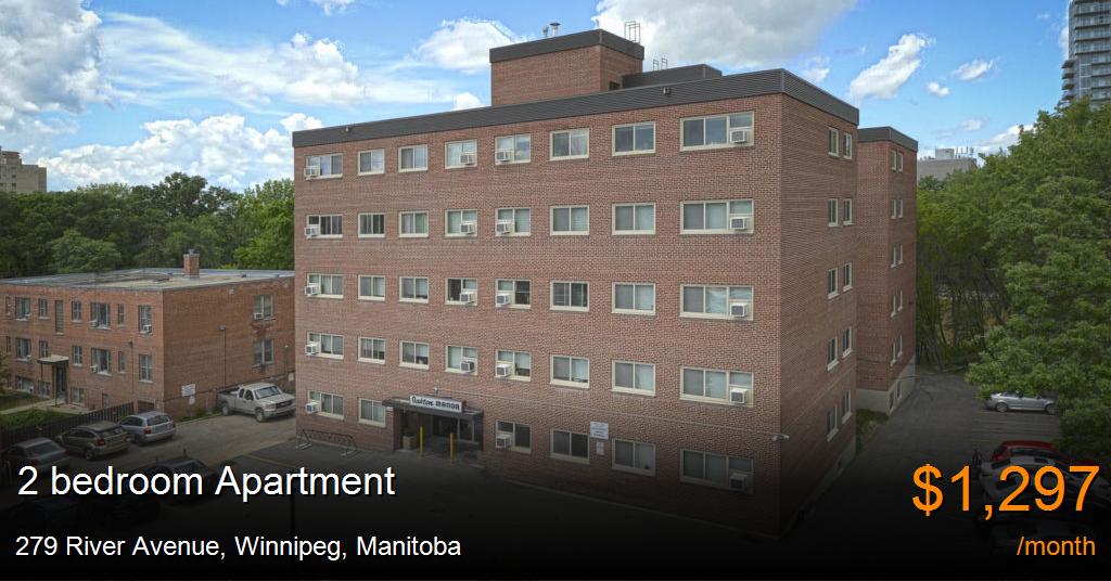 279 river avenue, winnipeg Apartment for Rent