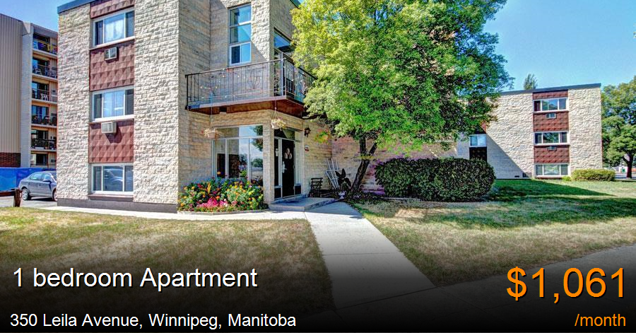 350 leila avenue, winnipeg Apartment for Rent