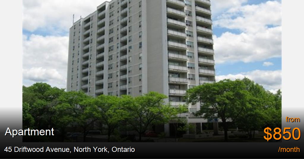 45 driftwood avenue, north york Apartment for Rent