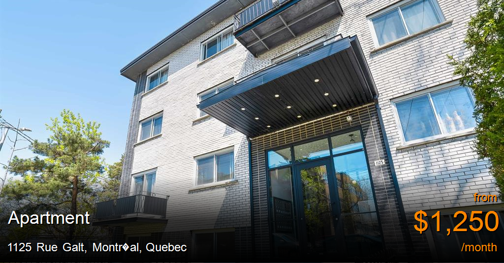 1125 galt street, verdun Apartment for Rent