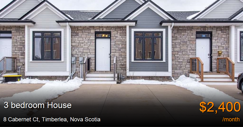 8 ct, timberlea House for Rent