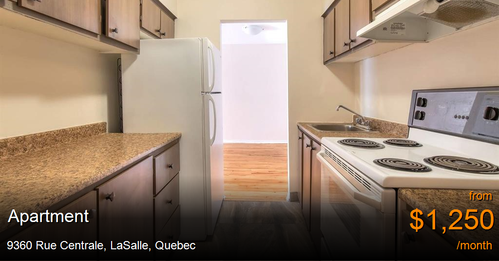 9360 rue centrale, lasalle Apartment for Rent