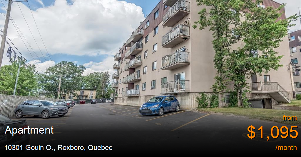 10301 gouin o., roxboro Apartment for Rent