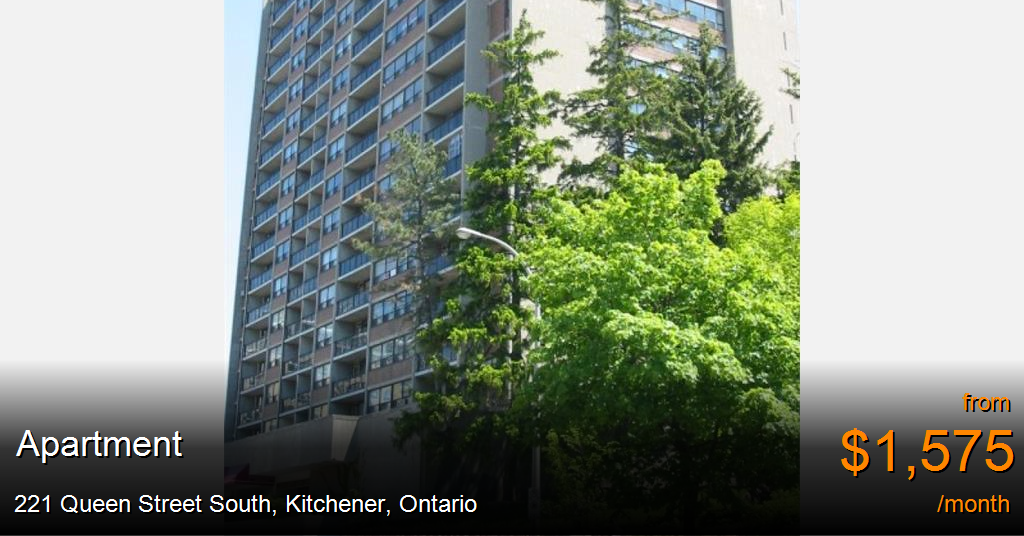 221 Queen Street South, Kitchener Apartment for Rent